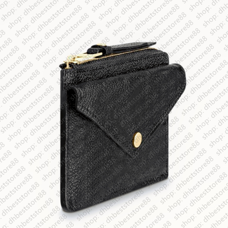 Kartenhalter Rekto Verso M69431 mit zwischen flacher Taschendesigner Mode Womens Mini Zippy Organizer Wallet Coin Tasche250z