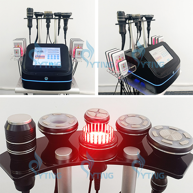 Ultrasone cavitatie RF Slankmachine Radiofrequentie Skin Trachering Laser Lipo Body Contouring Spa Beauty Equipment