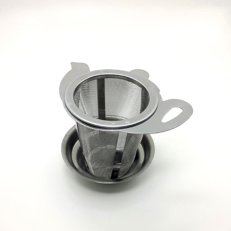 Tea Mesh Infuser Reusable Tea Strainer Teapot Stainless Steel Loose Tea-Leaf Filter Drinkware Teaware SN75