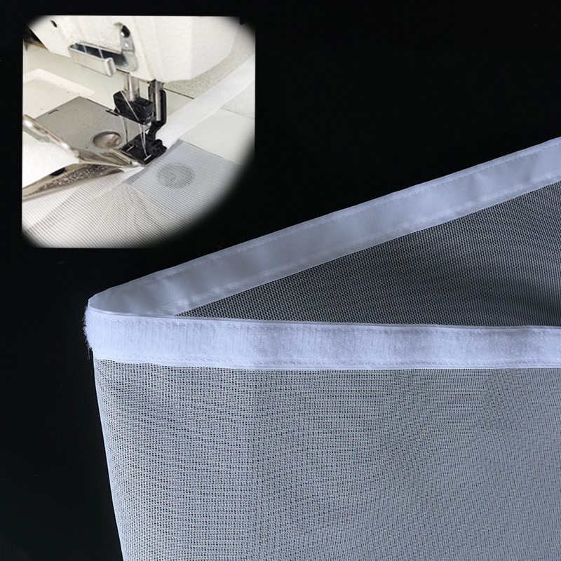 Cortinas puras redes mosquitos para tela de janela malha de tamanho personalizado inseto tule invisível branco contra mosquitos e moscas removíveis laváveis ​​221110