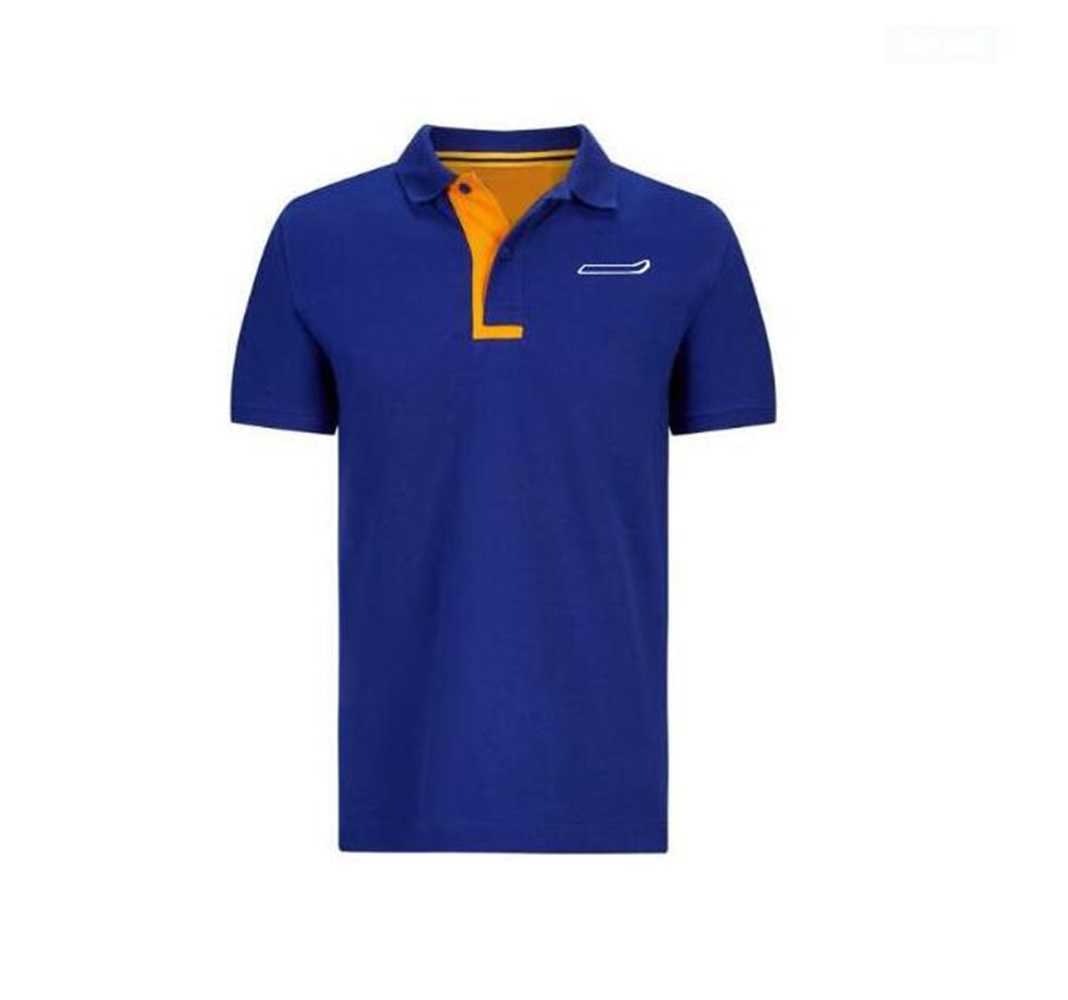 2021 Summer F1 Formula One Racing Suit Polo Shirt T-Shirt T-Shirt يمكن تخصيص حجم كبير مع ملابس Lando Norris ذات النمط نفسه