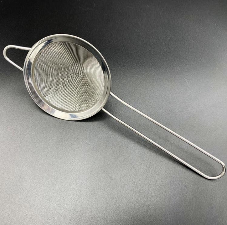 Bar Products Ultra-fine Twill Mesh Stainless Steel Tapered Cocktail Filter Screen Drain Pasta Tea Kitchen Accessories Colorful SN74