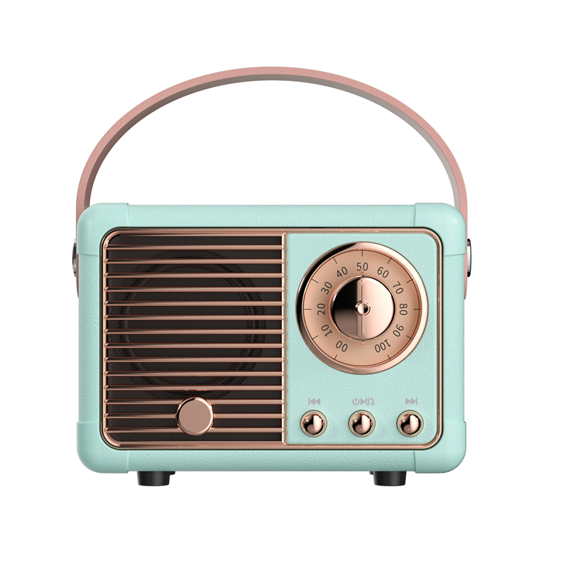 Retro Bluetooth 5.0 głośniki bezprzewodowe mini basowe przenośne przywracanie audio Radio HM11 głośnik zewnętrzny TF 10 Style całkowite DHL/UPS