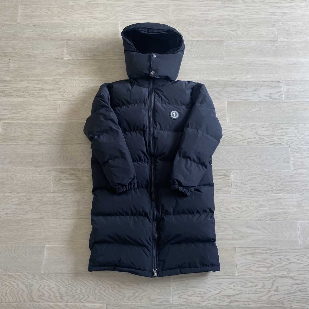 Parkas en duvet pour hommes, Trapstar, longue veste chaude en coton, perceuse centrale T221102