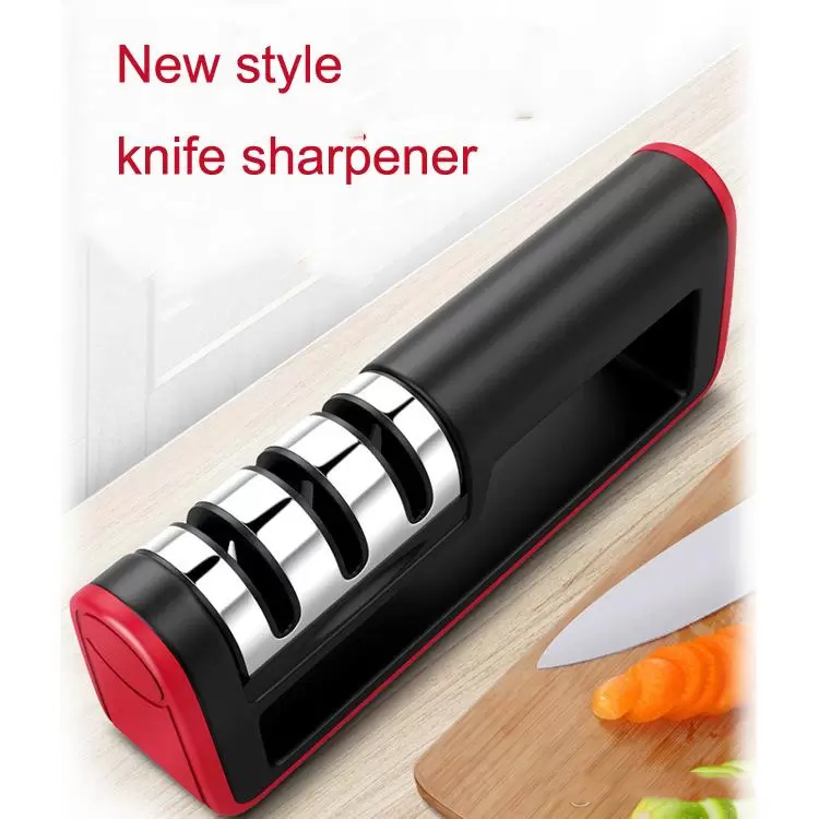 Messerschärfer, Schärfmaschine, Edelstahl, professionelle Küche, scharf für ein Messer, zum Schärfen von Werkzeugen, Küchenzubehör, Zubehör