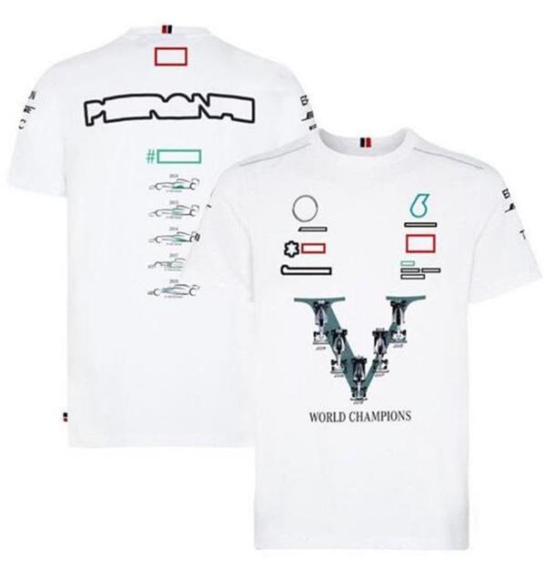 New F1 Racing Tee Team Summer Short Sleeve Shirt Customized