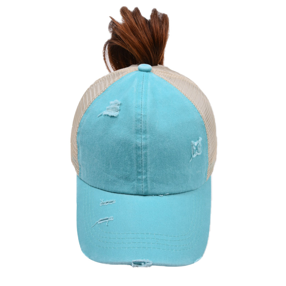 Queue de cheval chapeaux CC extérieur casquette de Baseball femme homme pare-soleil casquette A12