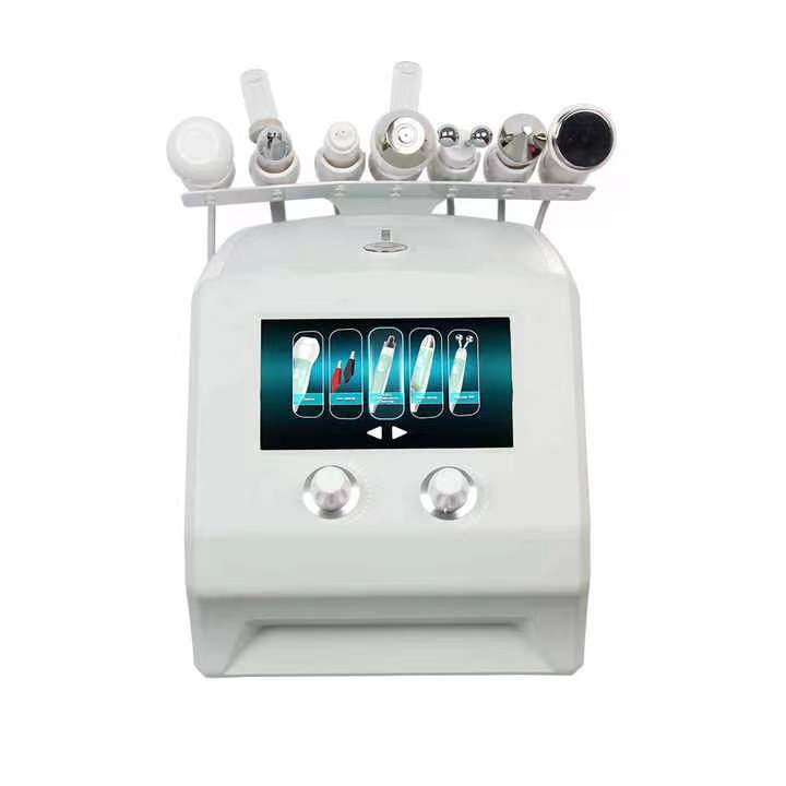 Multifunktionale Schönheitsausrüstung 8 in 1 Sauerstoffblasenhaut umfassendes Schönheitsinstrument Ultraschall-Gesichtsaugenmaschine