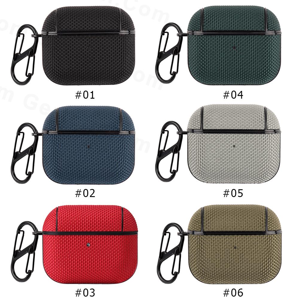 Étuis pour écouteurs sans fil pour Airpods Pro 2 3 housse AirPod Pro mode tissu textile étui de protection anti-empreintes digitales Air pods 3 2 sac