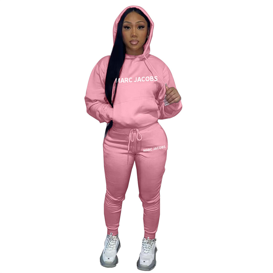 Femmes Designer Tracksuit Hoodies Hoodies Two Piece Set Letter Fashion Print Pullover Sweatshirt Pantalons Tenues Jogger Sport Suit Casual Sportswear K10608