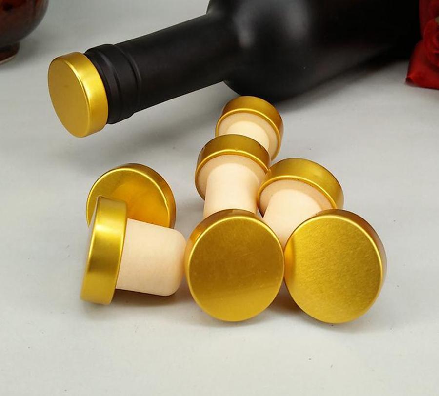 T-shape Wine Stopper Silicone Plug Cork Bottle Stopper Red Wine Cork Bottle Plug Bar Tool Sealing Cap Corks For Beer sdf