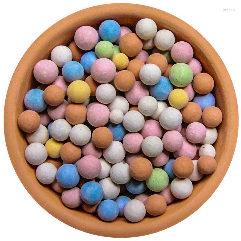 Garden Decorations Color Ceramsite Ball Paving Stone Bottom Potted Breathable Flower Hydroponic Aquarium Soil Nutrition Yard2480