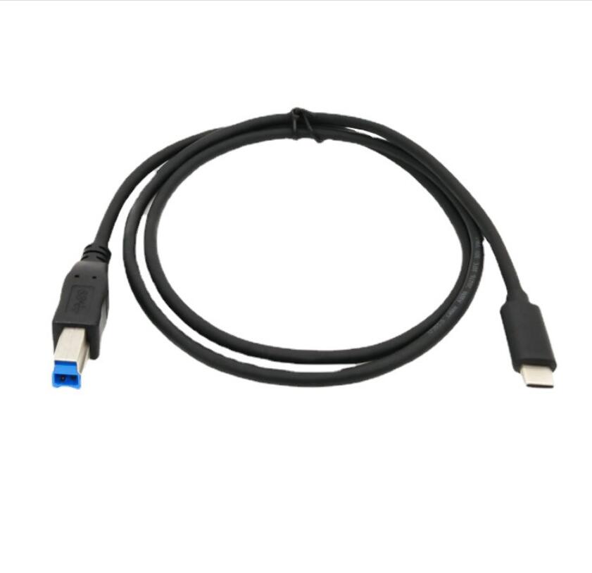 Cavi da tipo C a USB3.0 B Connettore trasmissione dati BM Cavo stampante 480 Mbps stampanti portatili Macbook Disco rigido USB 2.0