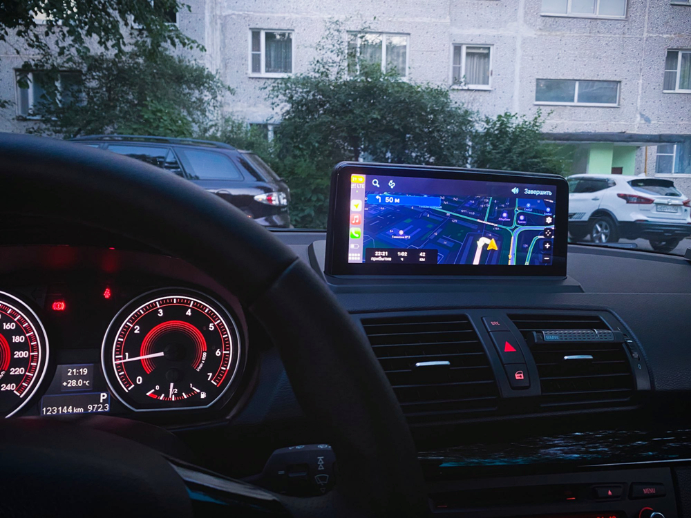 10,25 polegadas Android 12 Car Player DVD para BMW 1 série E81 E82 E87 E88 2004-2012 WIFI 4G SIM CARPLAY Bluetooth IPS Touch Screen GPS Navigação Multimídia Estréreo