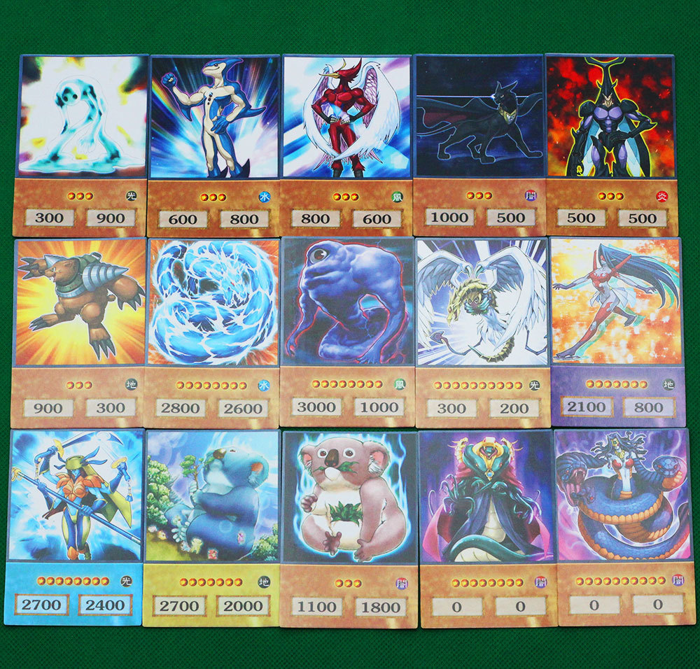 Jeux de cartes DIY Yu-Gi-Oh GX Anime Style s E-HERO Yugioh Classical Proxy Kids Gift 221104