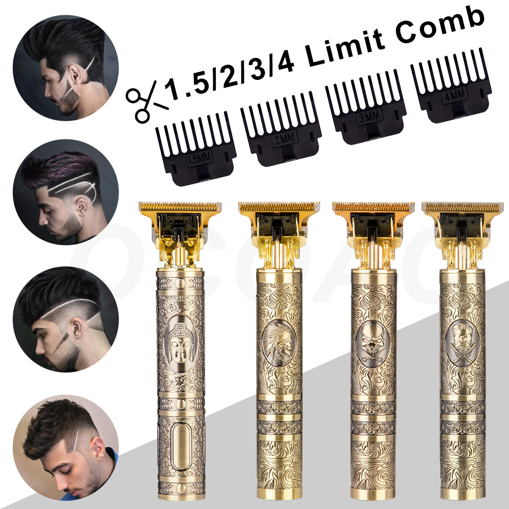 Hair Trimmer T9 Cutting Maszyna Bezpośrednia Clipper Men Professional Electric Lżejszy sklep fryzjerski broda golenia maquina 221104