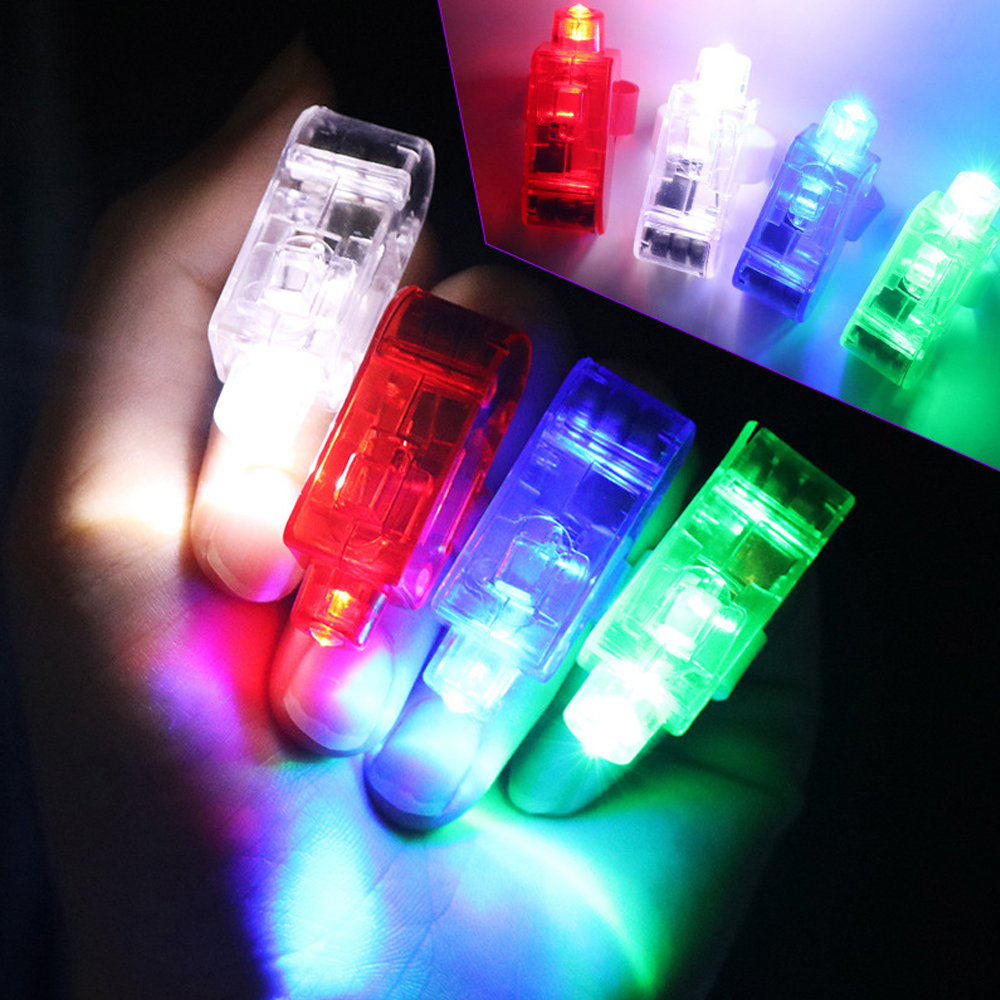 LED-Lichtstäbe, 100 Stück, leuchtende Partygeschenke, blinkender Fingerring, Laser-Up-Spielzeug für Festival, Urlaub, Supplie 221105