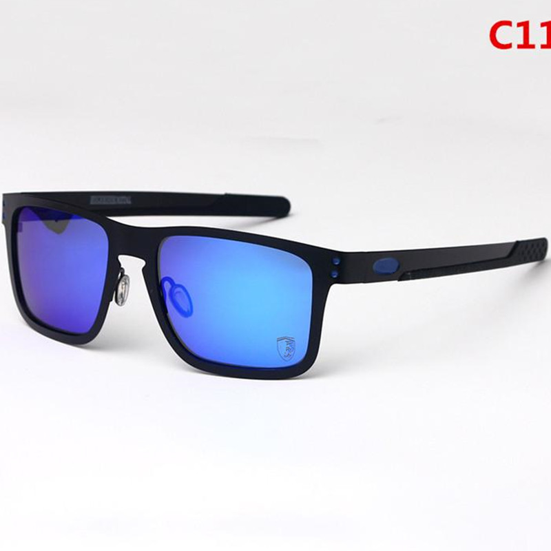 EU-AM Big-Rim Sporty Polarized Sunglass для мужчин вне велосипедных очков езды