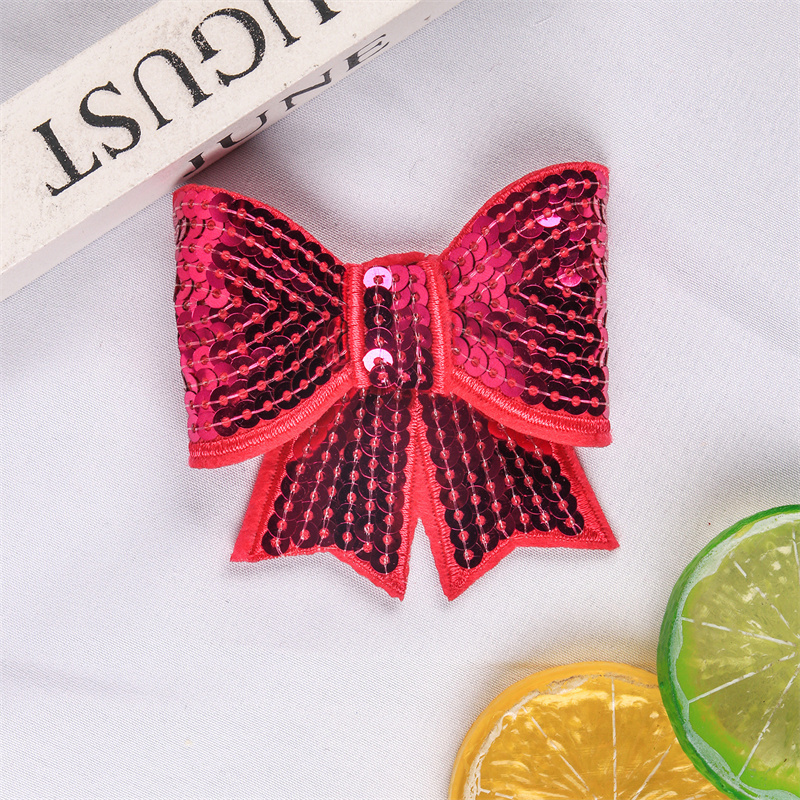 Children Barrettes Girls Cute Sequin Bow Hairclip Alligator Clip Dovetail Fashion Girl Cute Hair Accessories Factory Direct Price Concessions