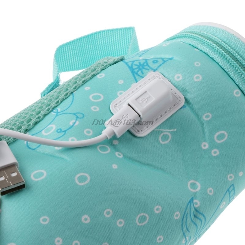 Flessen Warmers Sterilizers# USB Baby's Warmere verwarming Geïsoleerde tas reisbeker draagbaar in autoslopers Drink warme melk thermostaat voor voer geboren 221104