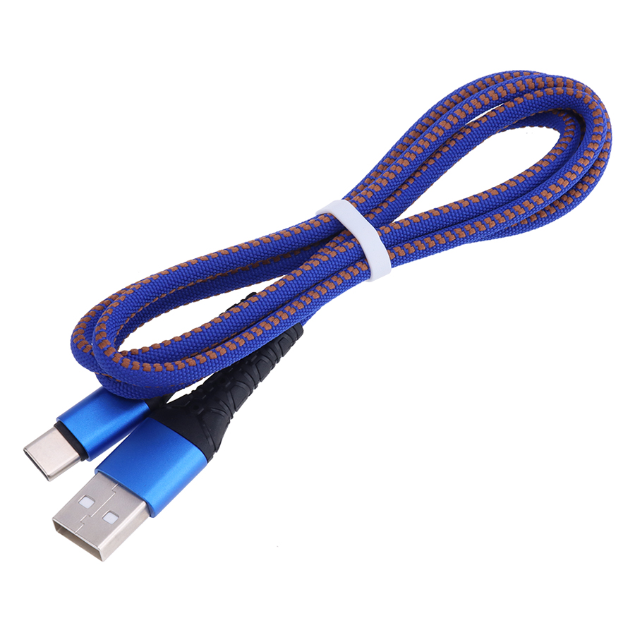 2A Type C Data Cables Nylon Micro USB Charging Cable Fast Charge For Xiaomi Samsung S7 S8 Huawei Android Cellphone