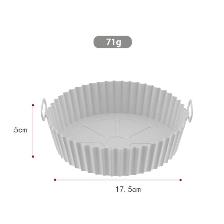 Silikon Korb Topf Tablett Pfannen Liner Für Air Fryer Ofen Zubehör Pan Backform Gebäck Backformen Küche Neuartige Form Wiederverwendbare SN4243