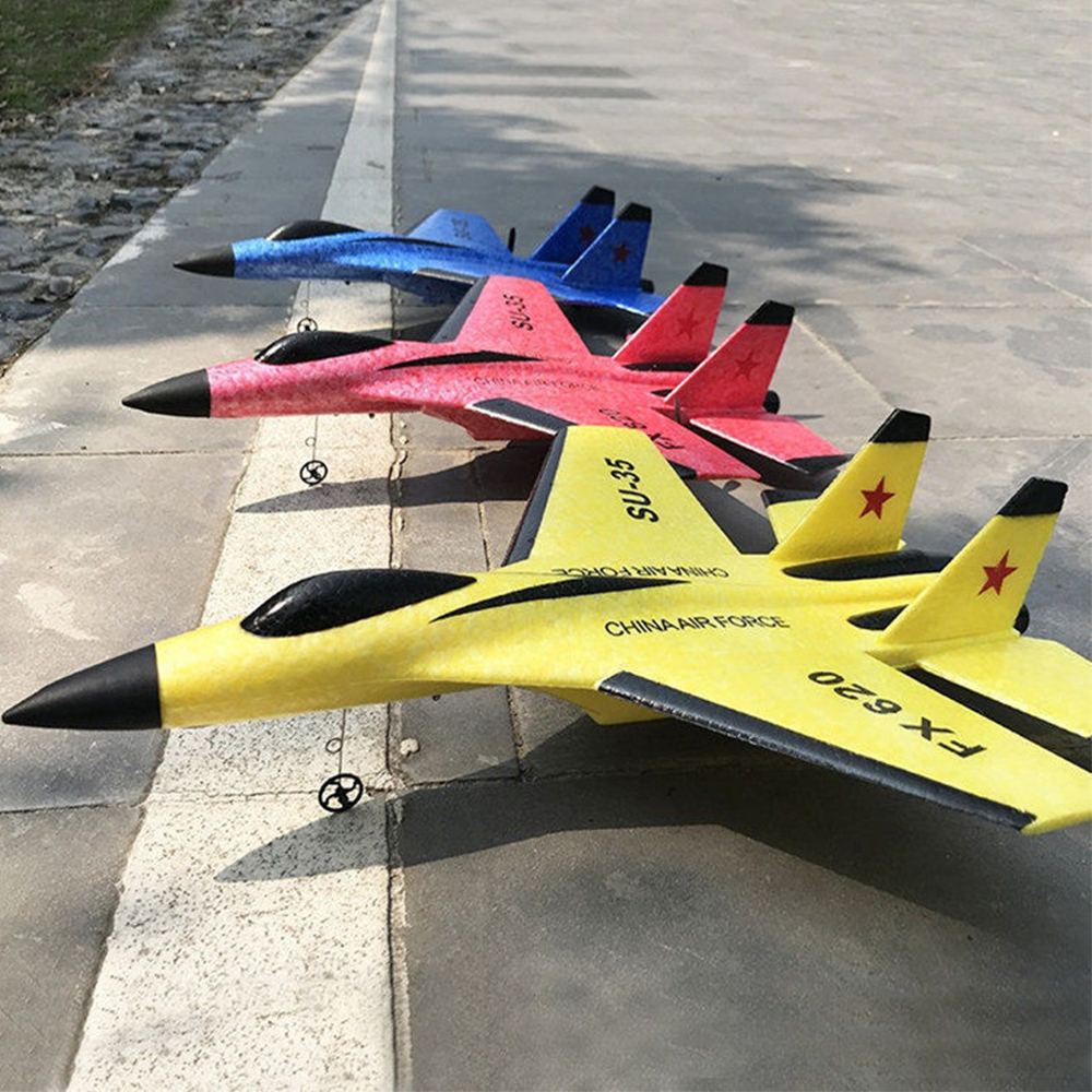 ElectricRC Aircraft SU 35 FX 620 Foam Glider Fighter Toy Flying Flying للأطفال الأطفال عن بعد A Plane RC Plane SU35 221104