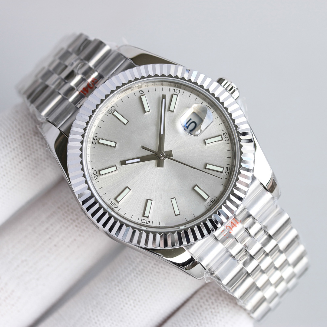 Męskie zegarek złota ceramika 41 mm 2813 Automatyczna 36 mm Woman 904L Automatyczna stal nierdzewna Sapphire Mirror Classic Lumino239t