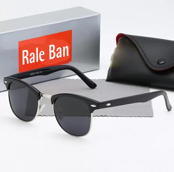 Роскошный бренд Rale Ban Sunglass Classical Designer Polarized Ockes Мужчины Женщины пилот Ray Band 3016 Солнцезащитные очки UV400 Sunnies Sunnies Metal рама Polaroid