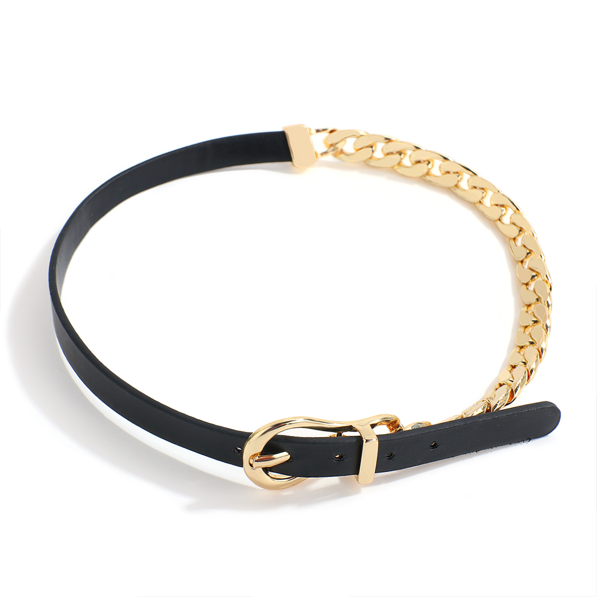 Kvinnor punk pu läder choker halsband hip hop kvinnliga smycken 2022 halsband