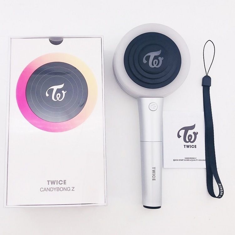 LED-Lichtstäbe Kpop Twice Stick Toys Ver.2 Koreanisches Team CANDY BONG Z Stick Blinkender Stab Konzerte Album Glimmlampe 221105