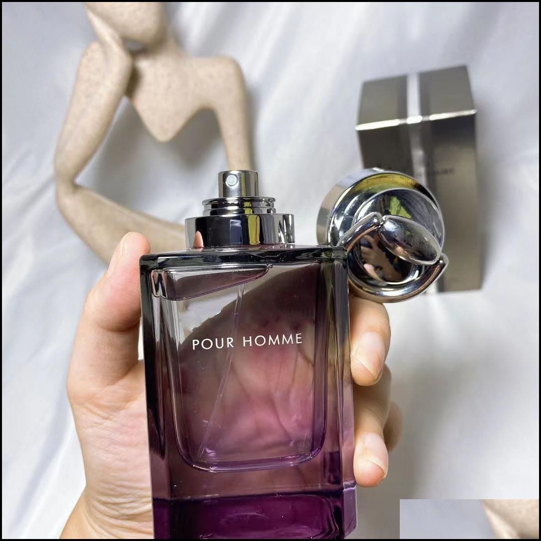 Märke män parfymer häll homme eau de toilette spray 90 ml bra lukt lång tid lämnar kropp mist hög version kvalitet snabb fartyg