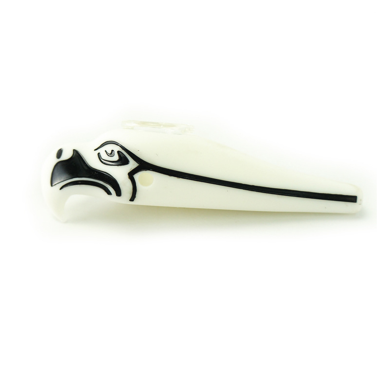 Perroquet Eagle Silicone Fumer Pipes Main Dab Herb Pipe À Tabac avec Bol En Verre Silicon FDA Grade En Gros