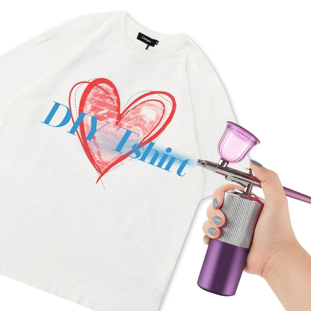 Domowy instrument urody 0,3 mm Airbrush Compressor nano mgła sprayowa pistolet skóra nawilżanie do paznokci narzędzia do gwoździ malowanie rzemieślnicze kolorowanki DIY T-shirt 221104