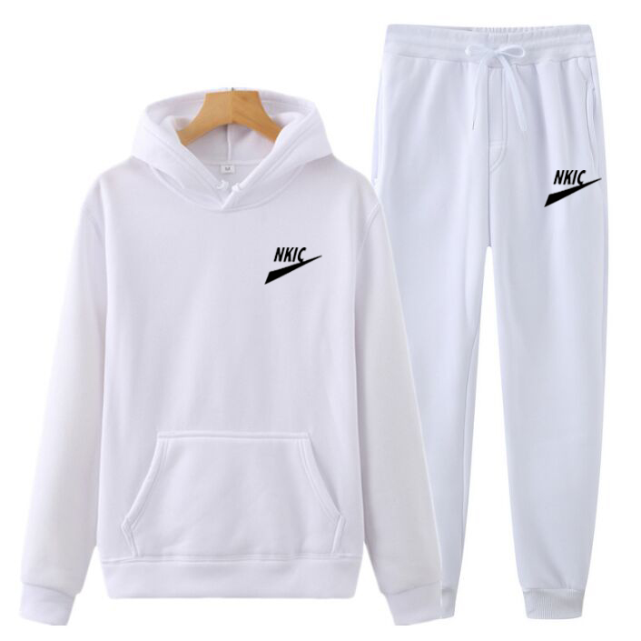 Nieuw merk heren tracksuits mannen casual sets solide kleur lente herfst heren hoodies broek tweedelige tracksuit trendy sportkleding capuchonededed