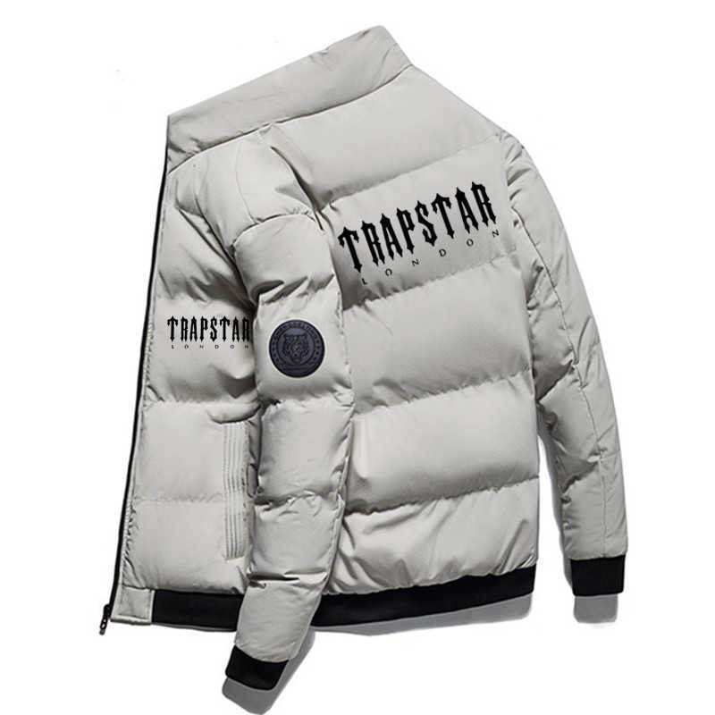 남성 자켓 Trapstar New Mens 겨울 및 코트 겉옷 2022 London Parkas Jacket 윈드 브레이커 두꺼운 따뜻한 남성 Y2211