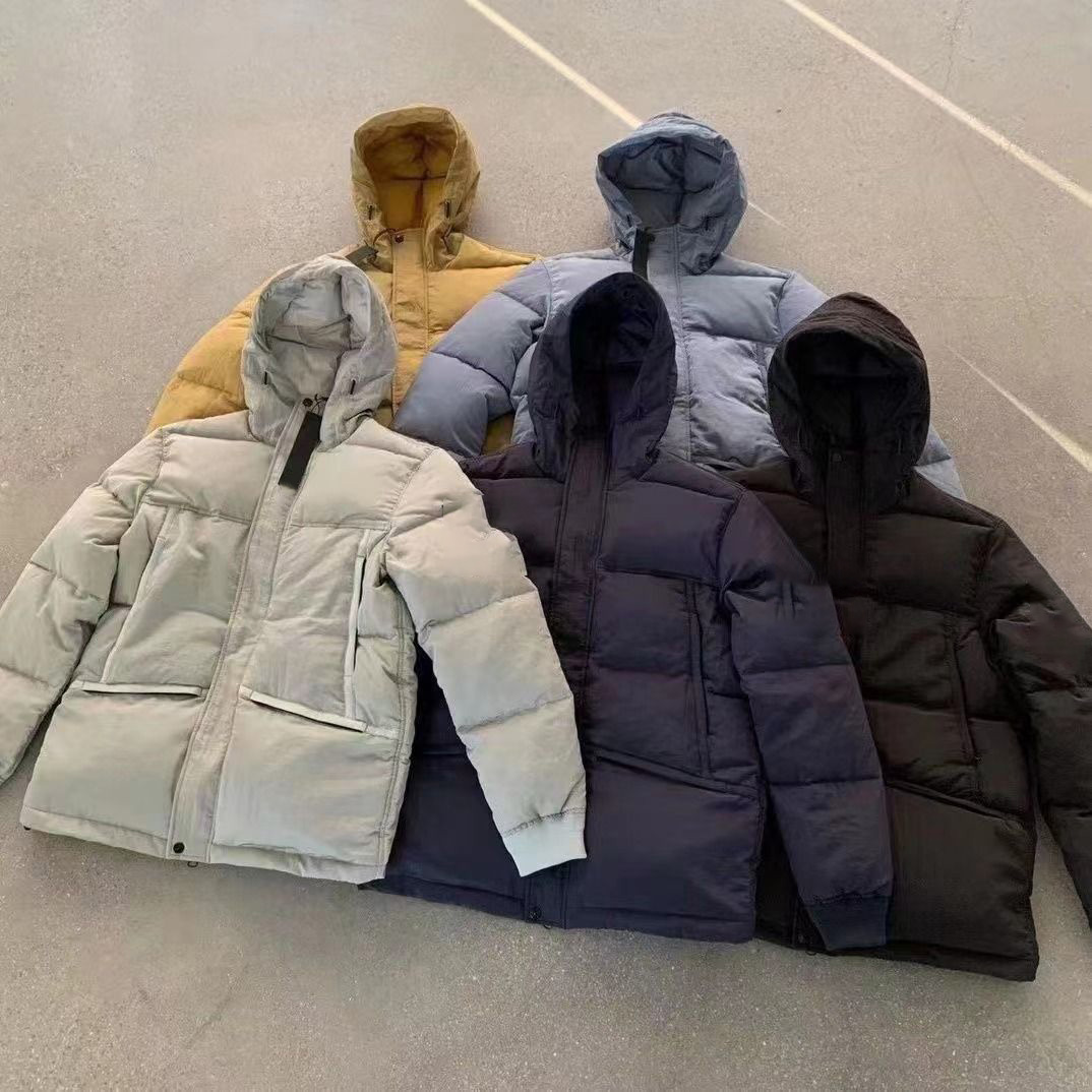 Heren winterdonsvest buiten klassiek casual warmte wit ganzendons gilet jas mode veste voor man en vrouw stijl 4 kleuren plus maat m-2xl