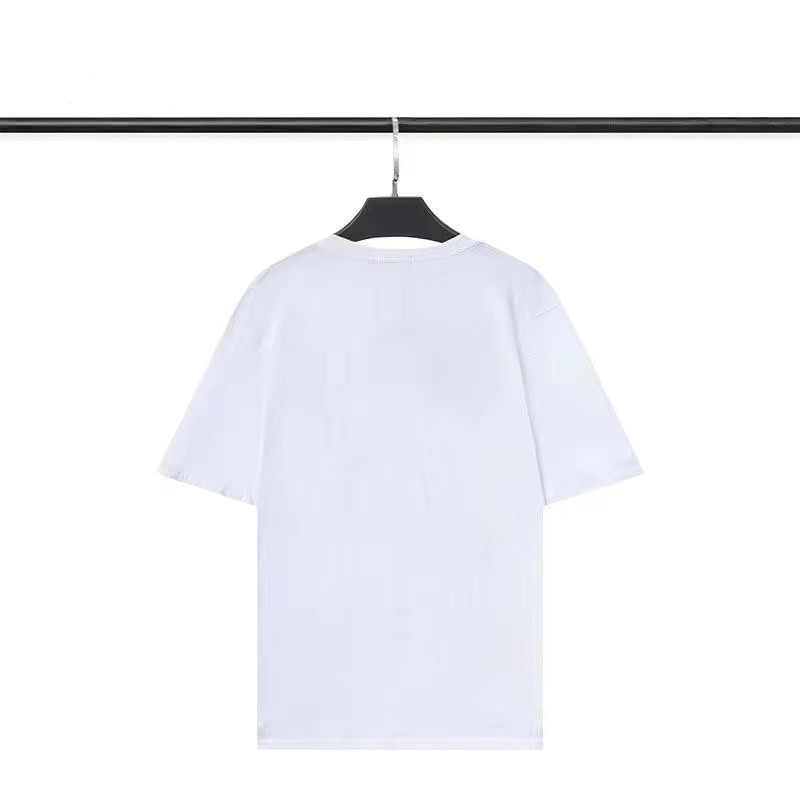 T-shirt da uomo manica corta da donna pullover di design T-shirt traspirante da esterno girocollo cappotto casual abbigliamento da uomo di strada alla moda