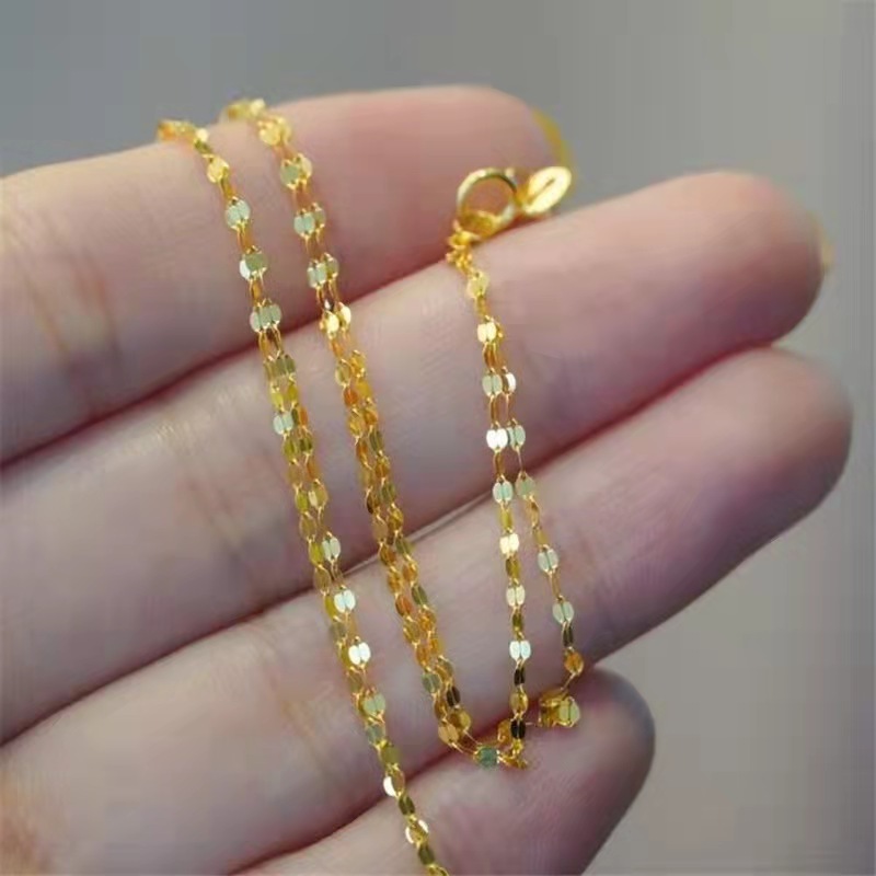 Chokers Ruiyi Real 18K Gold Jewelry Collier LIP Design Pure Au750 Pendant Chain pour femmes Fine Cadeau 221105