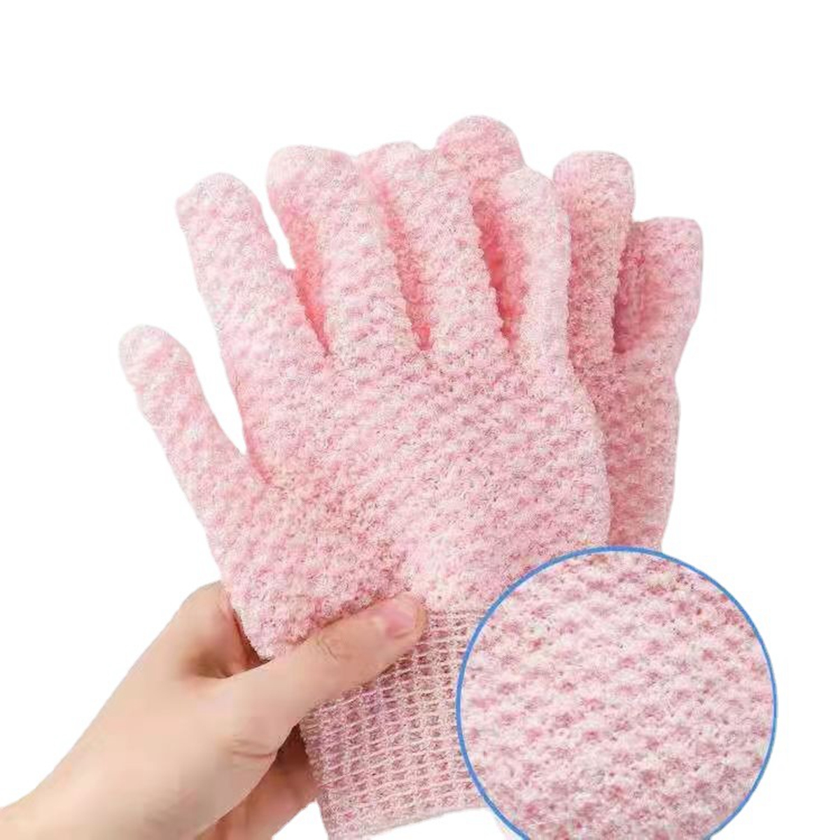 12st Bath For Peeling Exfoliating Mitt Glove Scrub Gloves Resistance kroppsmassage svamp tvätt hud fuktgivande spa skum
