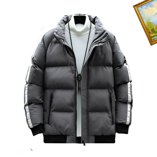 Top Mens Kurtka Kobiety z kapturem ciepłe parka mężczyźni czarne puffer kurtki litera druku