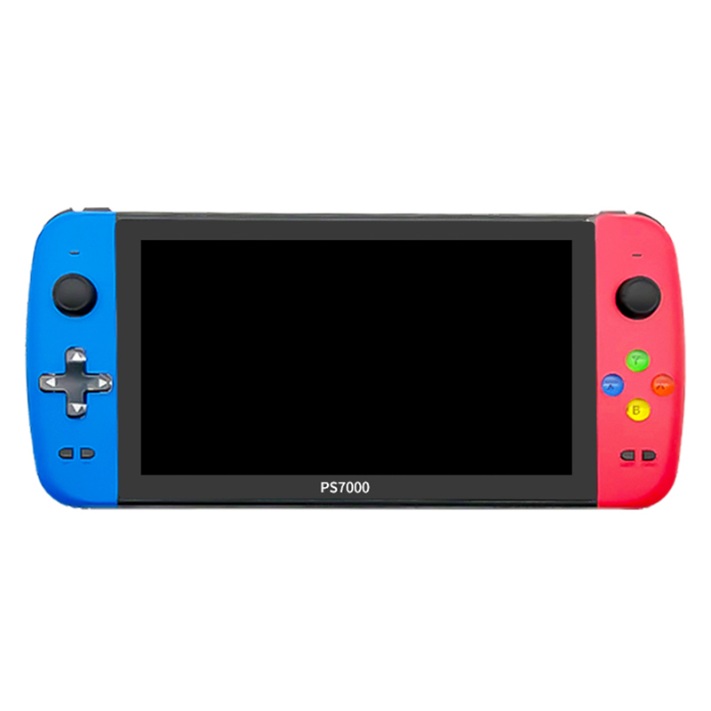 مشغلات الألعاب المحمولة PS7000 Video Console 7 بوصة QuadCore HD LCD Screen 4000 s Retro Handheld Player 221107