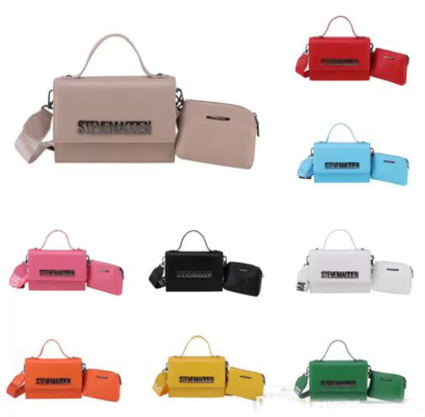 Kvinnors designer crossbody väskor mode messenger composite väska all-match steve handväskor plånböcker278d