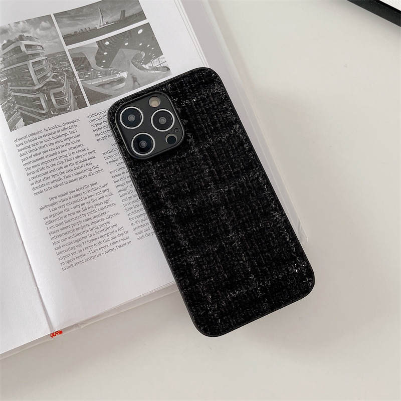 Weave INS Korean Fresh Style Soft Phone Cases Designers For iPhone 14 Pro Max Plus iPhone14 13 12 11 TPU Shockproof Camera Lens Protective Cover