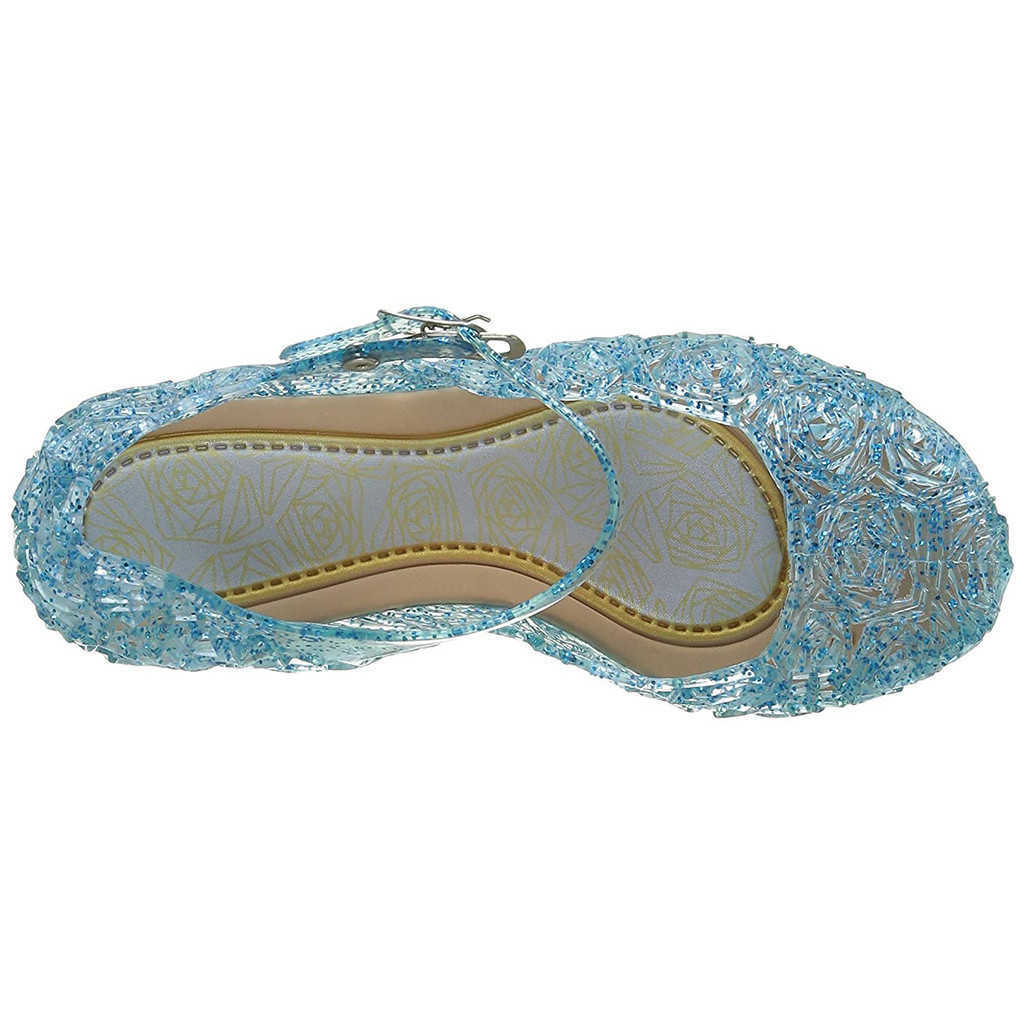 Sandales Solides enfants sandales filles été infantile enfants bébé filles coin Cosplay fête unique princesse chaussures moraillon sandales L221107