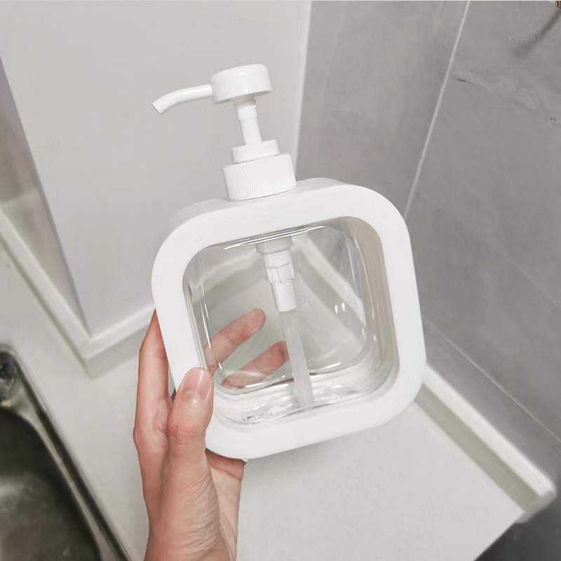 500ml 300ml Body Lotion Pump Bottle Soap Shampoo Hand Sanitizer Large Capacity Container Home Office Hotel