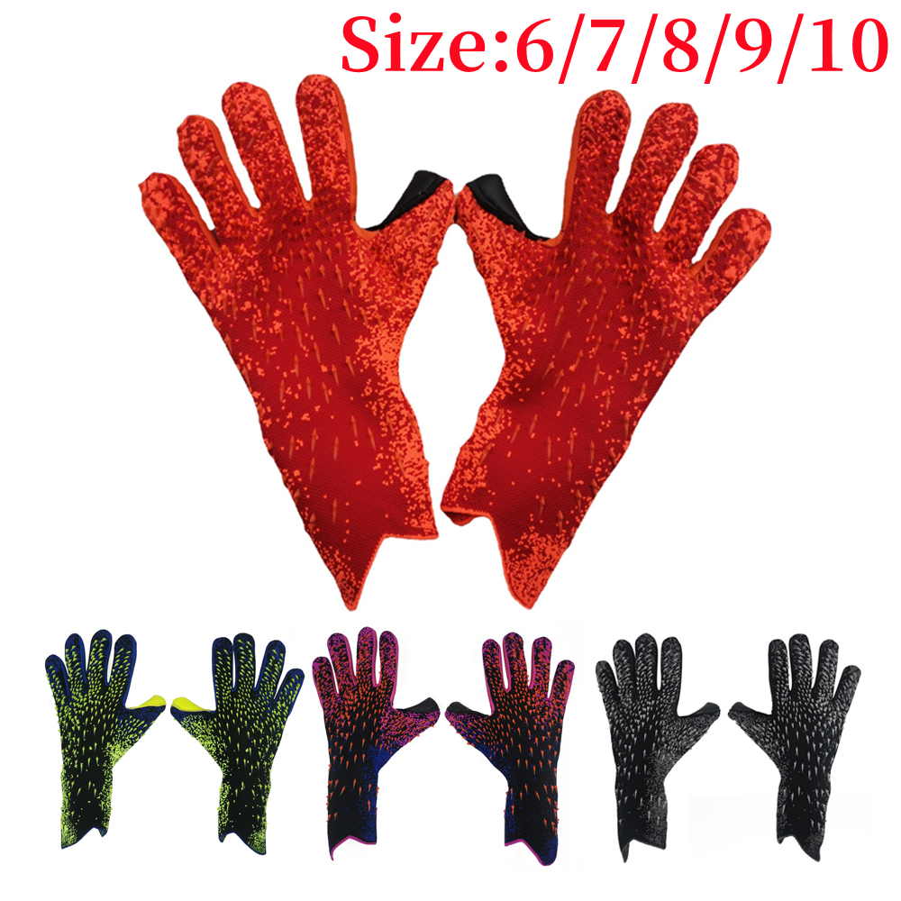 Five Fingers Gloves Children's Football Goalkeeper Professional Sports Equipment Adult Training Men's Wear-resistant Kids Soccer Latex 221105