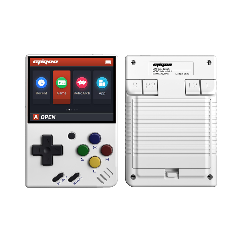 휴대용 게임 플레이어 Miyoo Mini V2 V3 LY 업그레이드 28 인치 풀 피트 스크린 포트 가능한 게임 콘솔 핸드 헬드 클래식 게임 에뮬레이터 221107