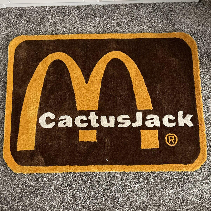 Mobiliário doméstico Arte Cacto de carpete Jack McDonalds Arches Inv Rug