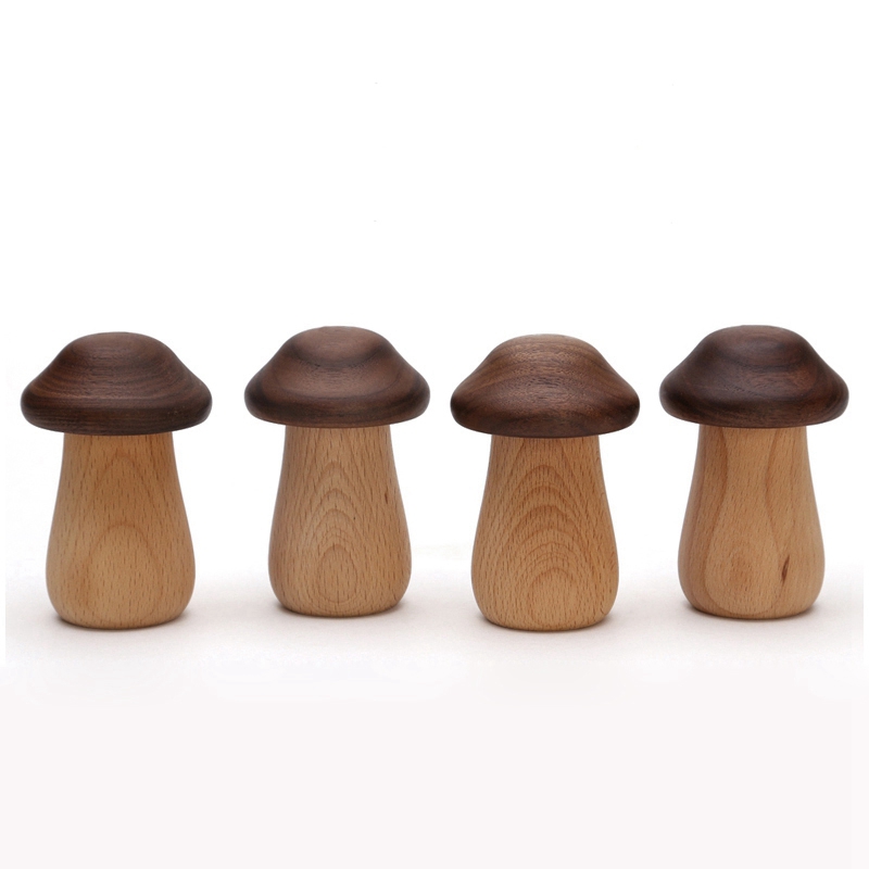 Fumer Bois Naturel Herbe Sèche Tabac Champignon Style Joint Boîte De Rangement Couverture Portable Spice Miller En Bois Cachette Bouteille Pots Porte-Cigarette Conteneur DHL